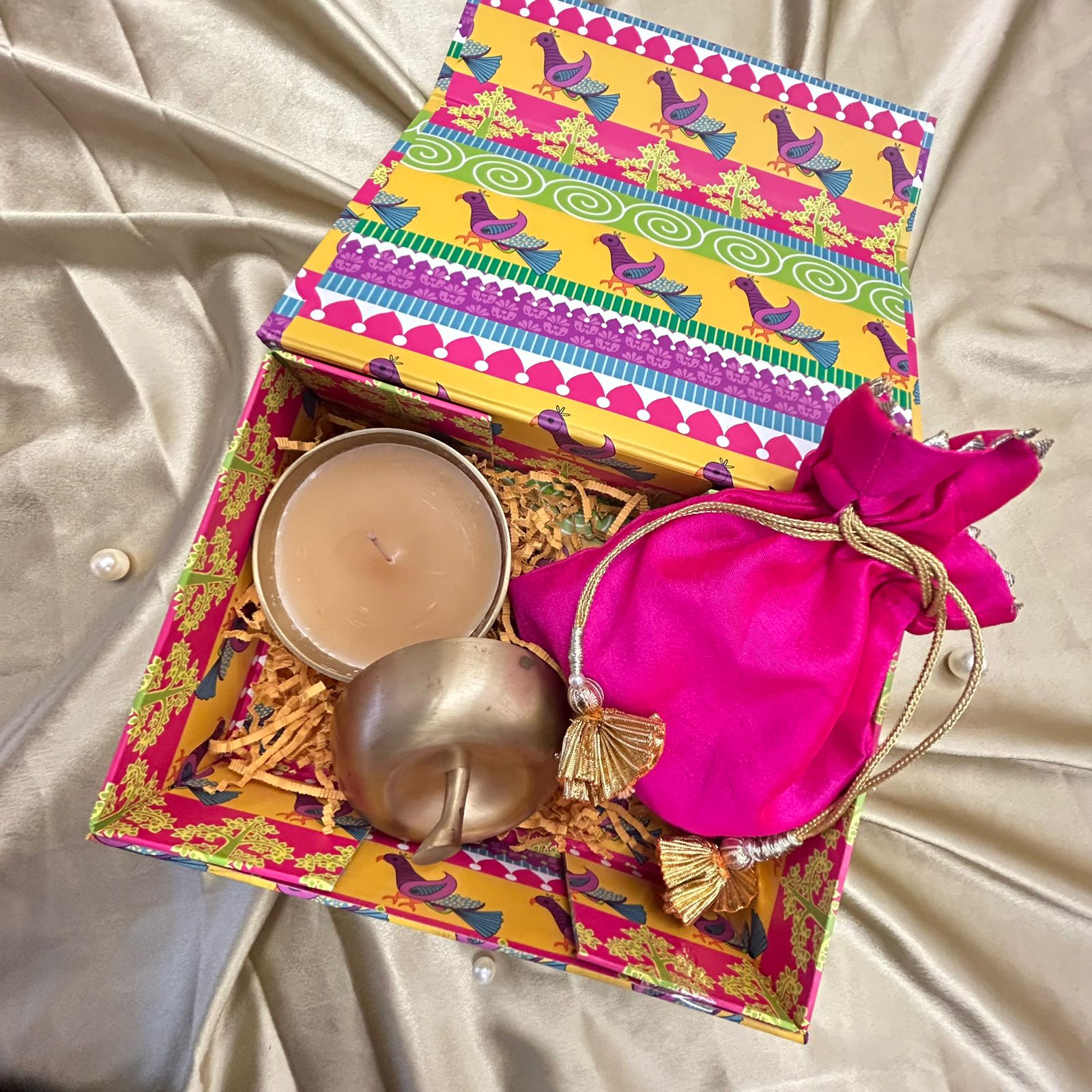 Diwali Special Hamper with Apple Candle