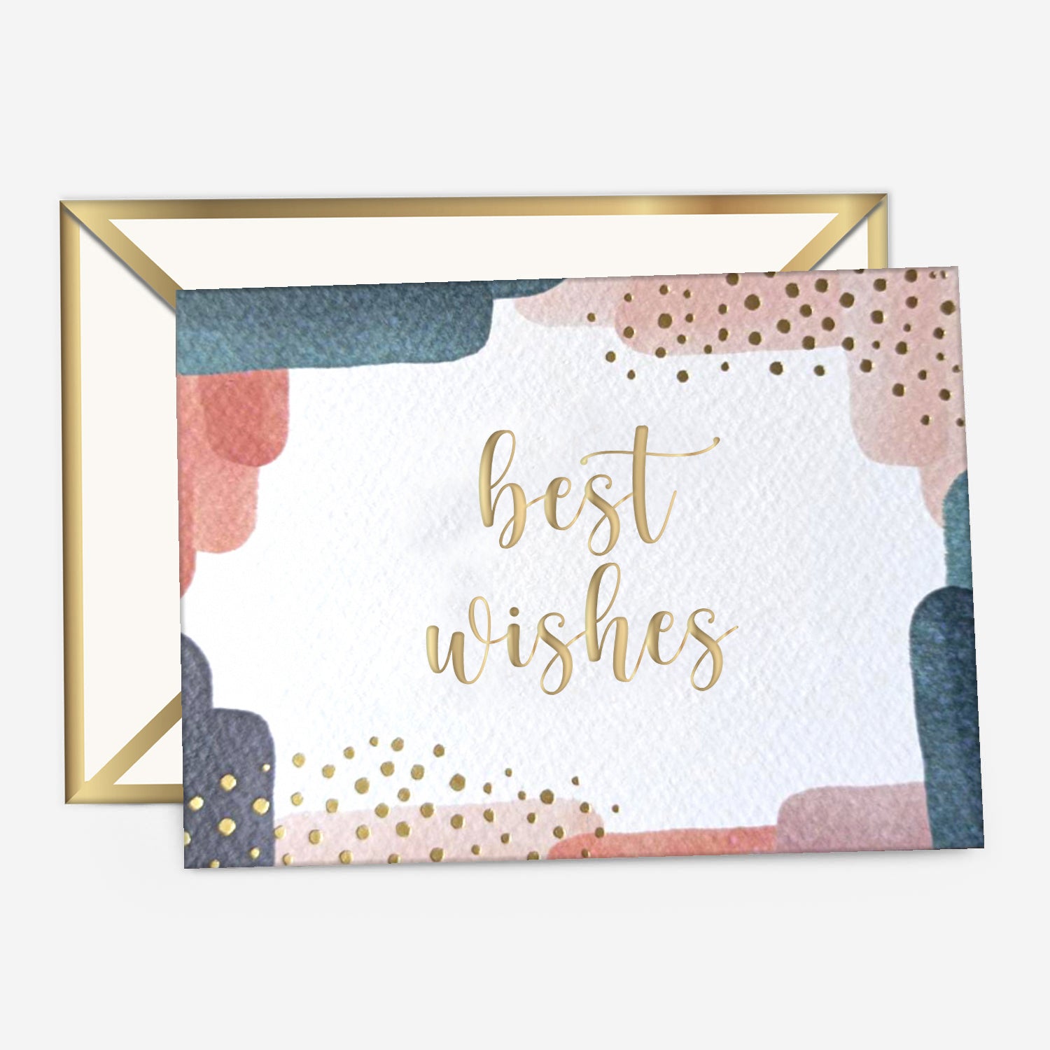 Palette Best Wishes Foldable Card (with Free Personalization)