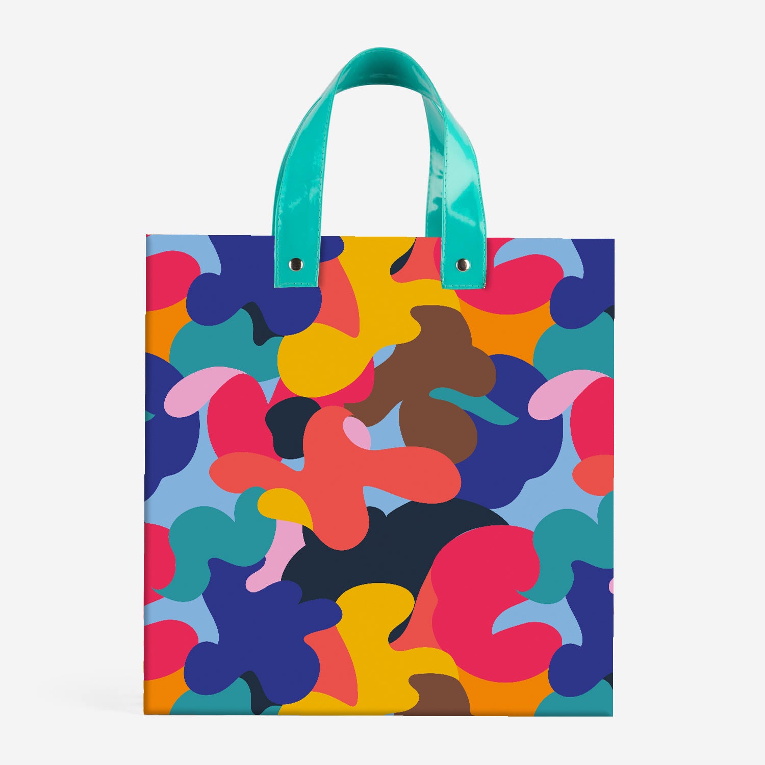 Colour Splash Gift Bag with Vegan Leather Handle