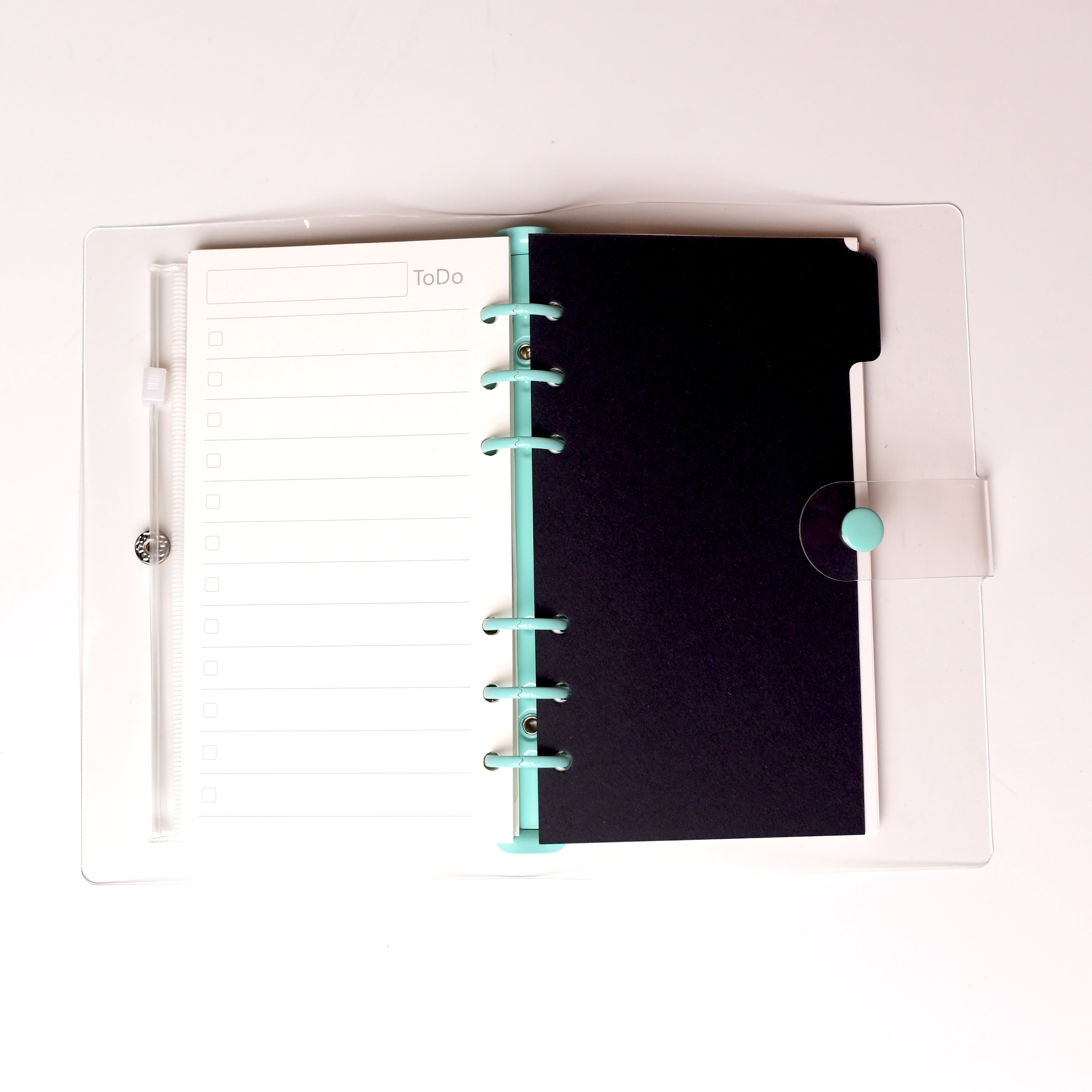 Clear PVC Cover A6 Notebook