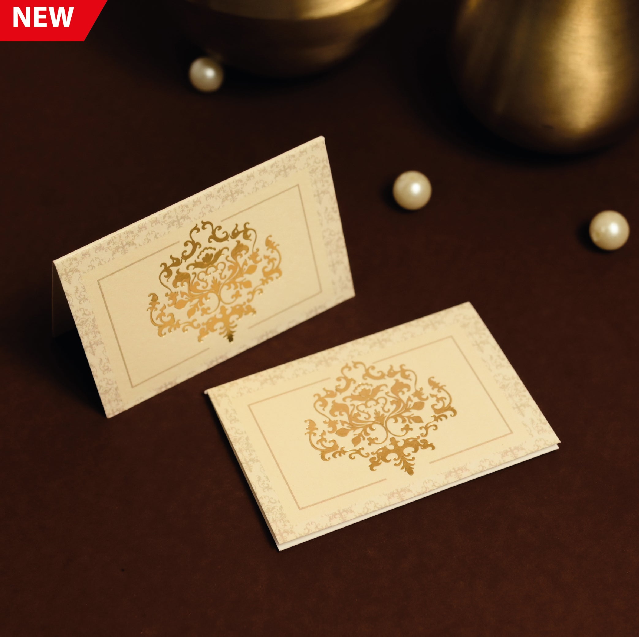 Imperial Cream Mini Foldable Note Card