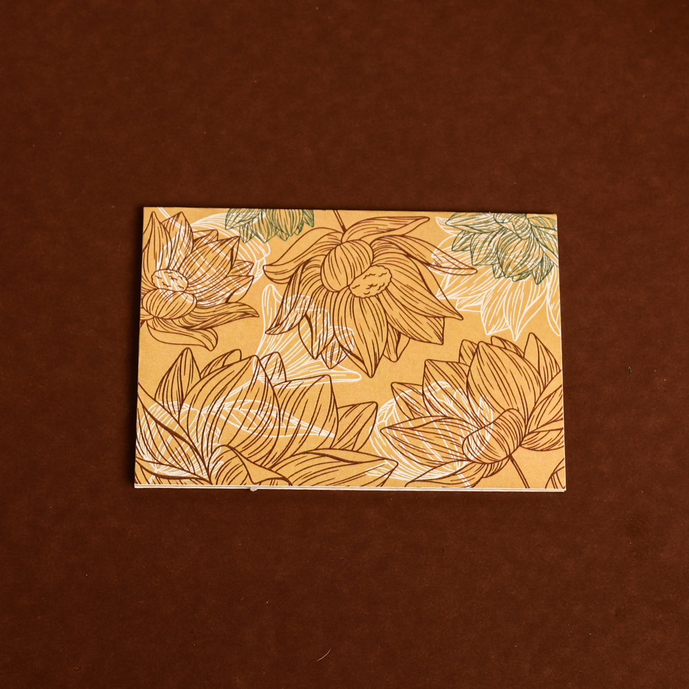 Lotus Mini Foldable Note Card