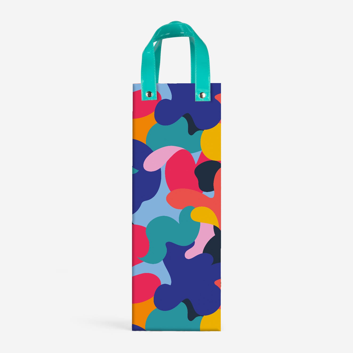 Colour Splash Gift Bag with Vegan Leather Handle