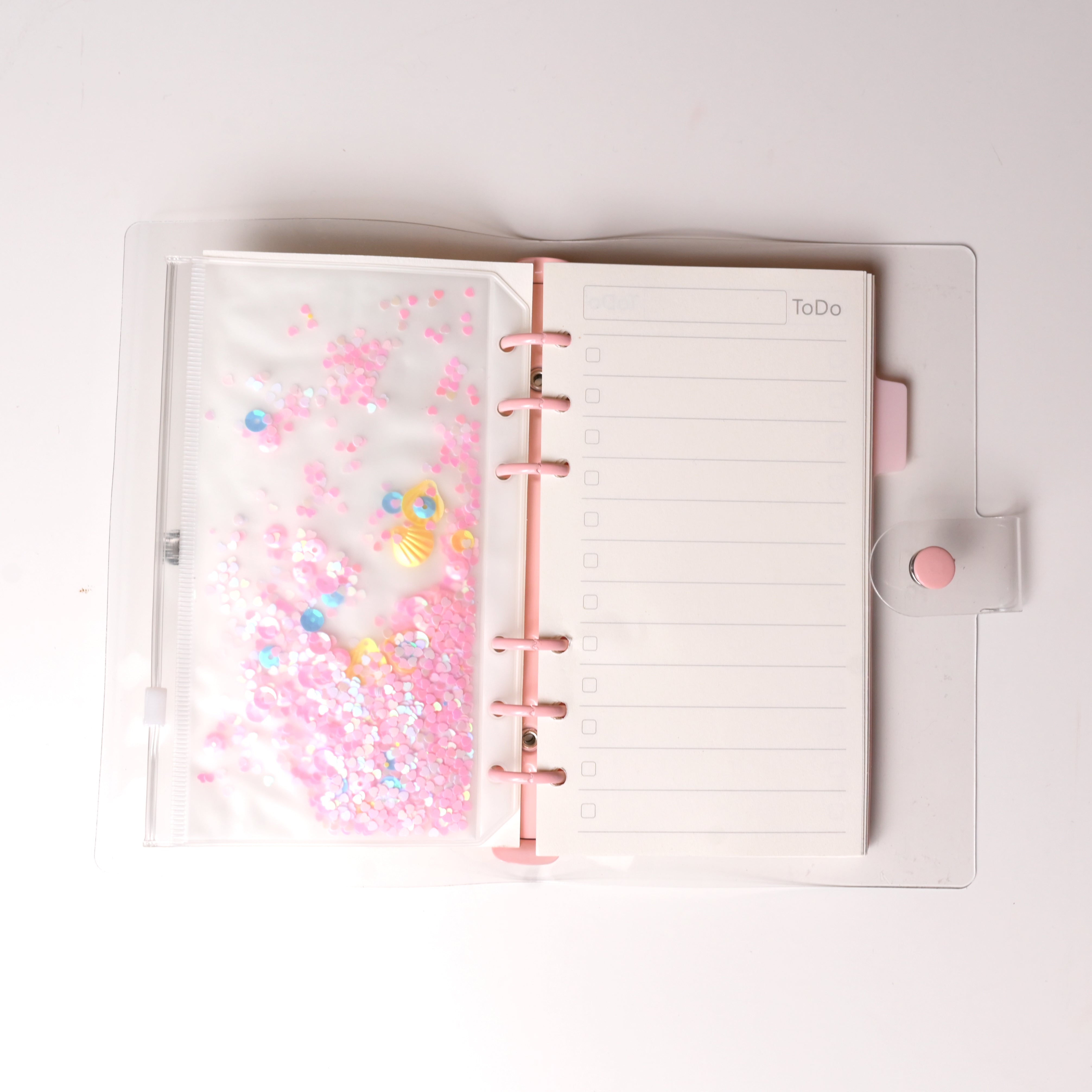 Clear PVC Cover A6 Notebook