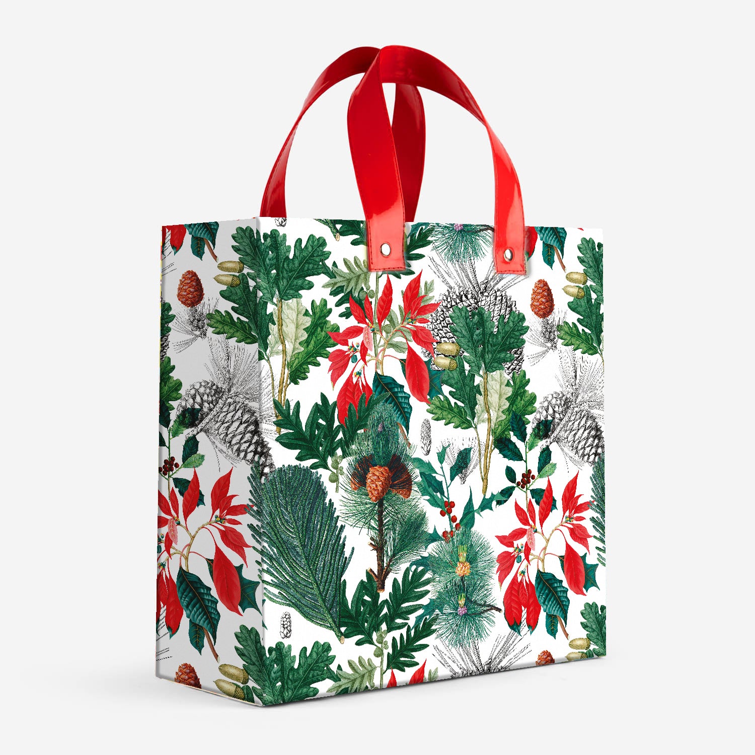 Nature Charm Gift Bag with Vegan Leather Handle