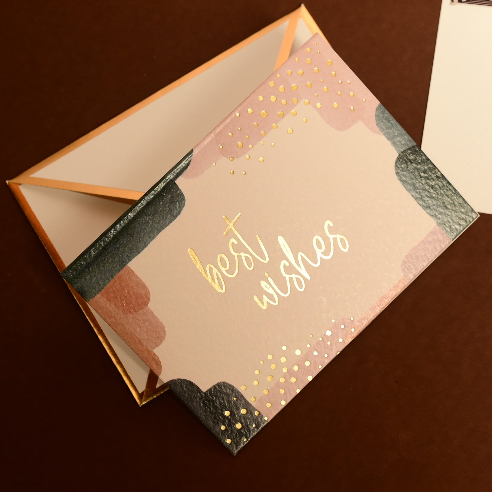 Palette Best Wishes Foldable Card (with Free Personalization)