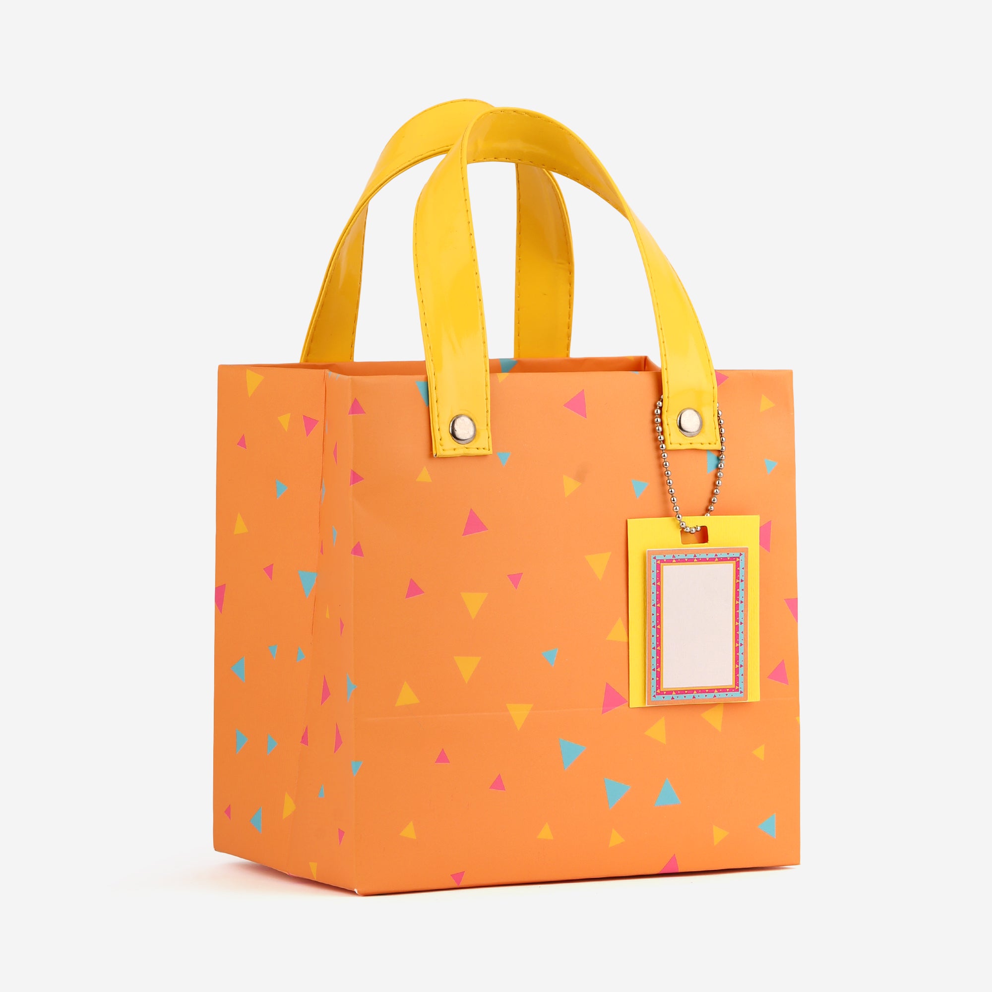 Orange Confetti Gift Bag (Small)