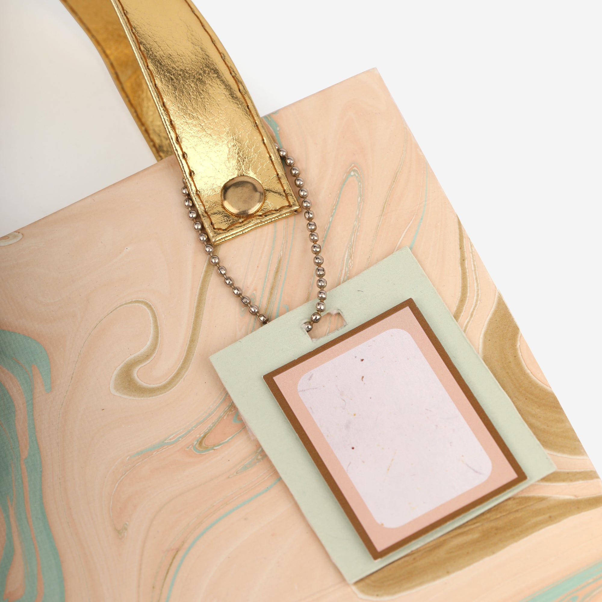 Peach Marble Gift Bag (M, L)