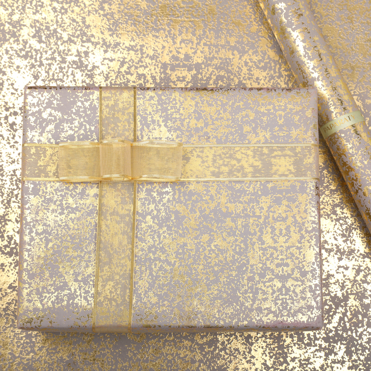 Gold Foil Wrapping Paper (Single Sided) Paparaty