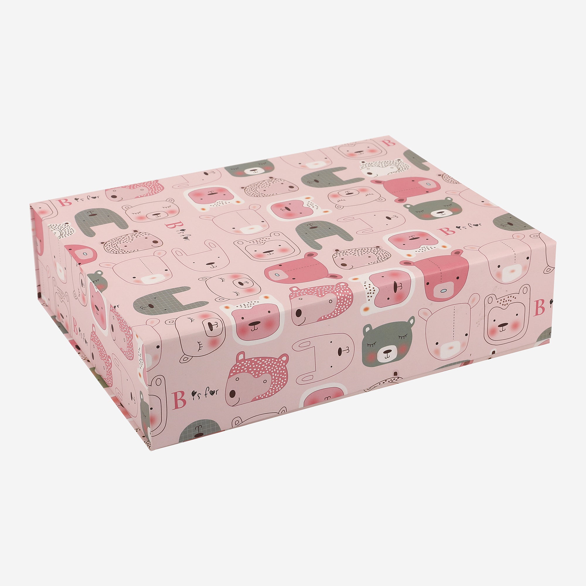 Furry Animals Pink Gift Box