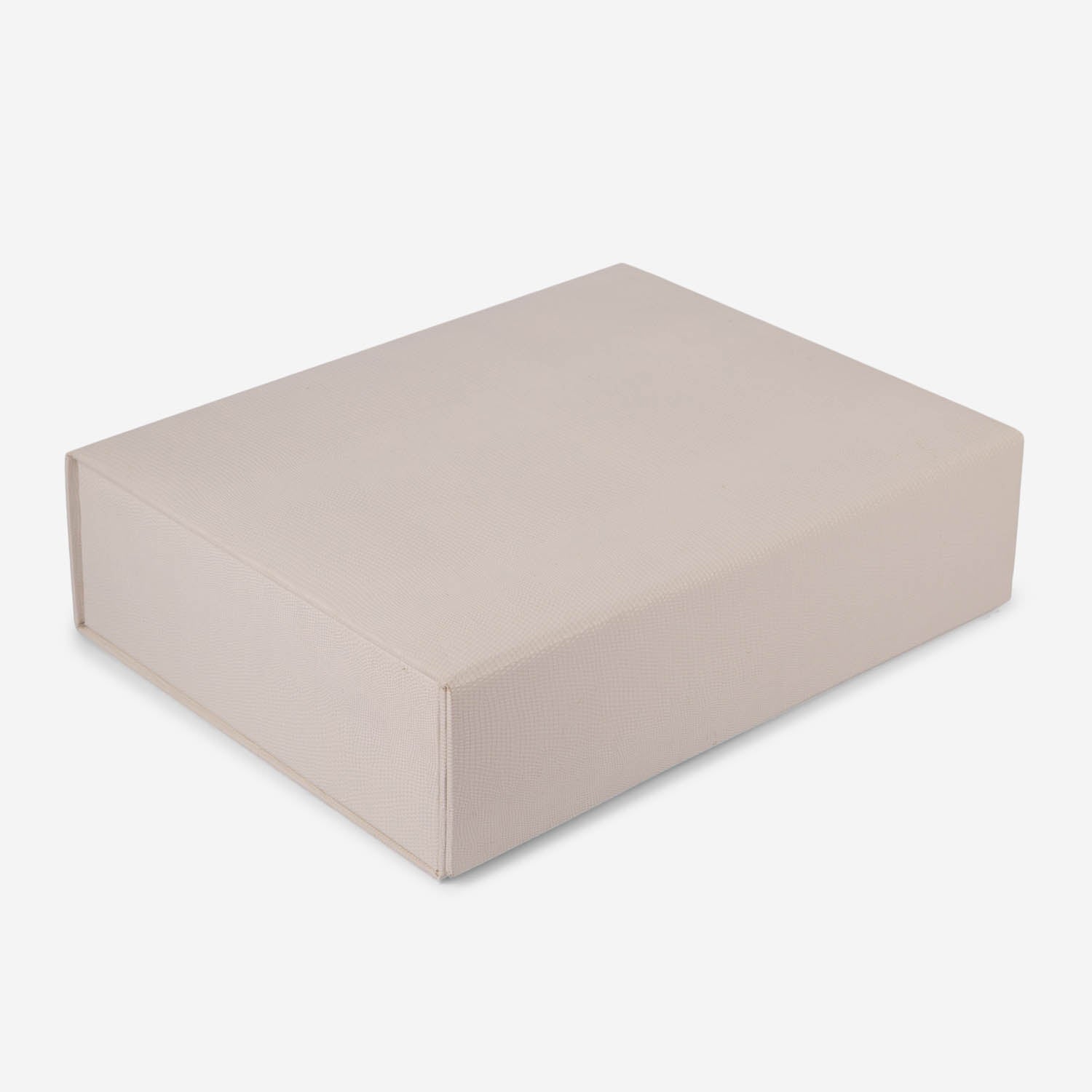 White Textured Paper Gift Box