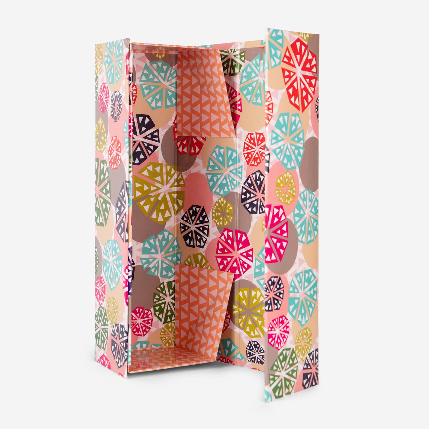Lily Pads Foldable Wine Gift Box