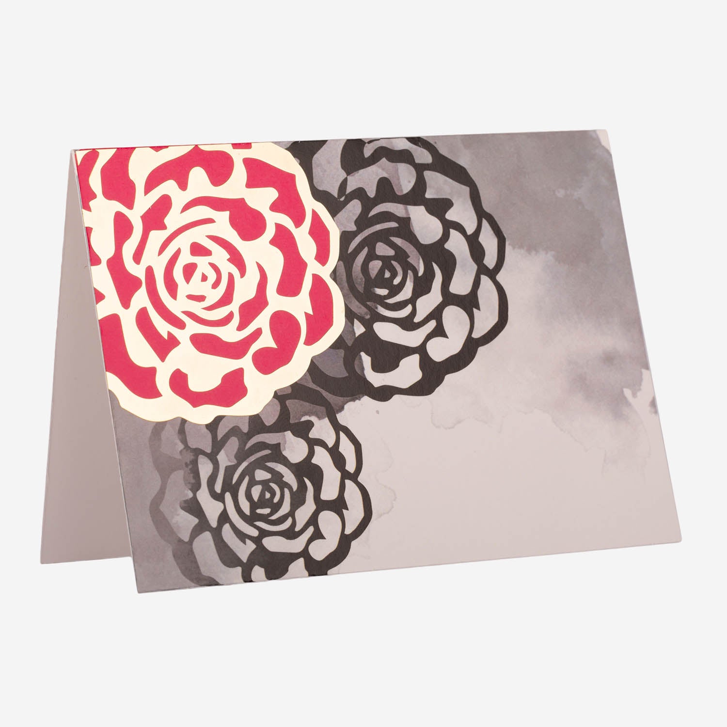 Rose Foldable Card