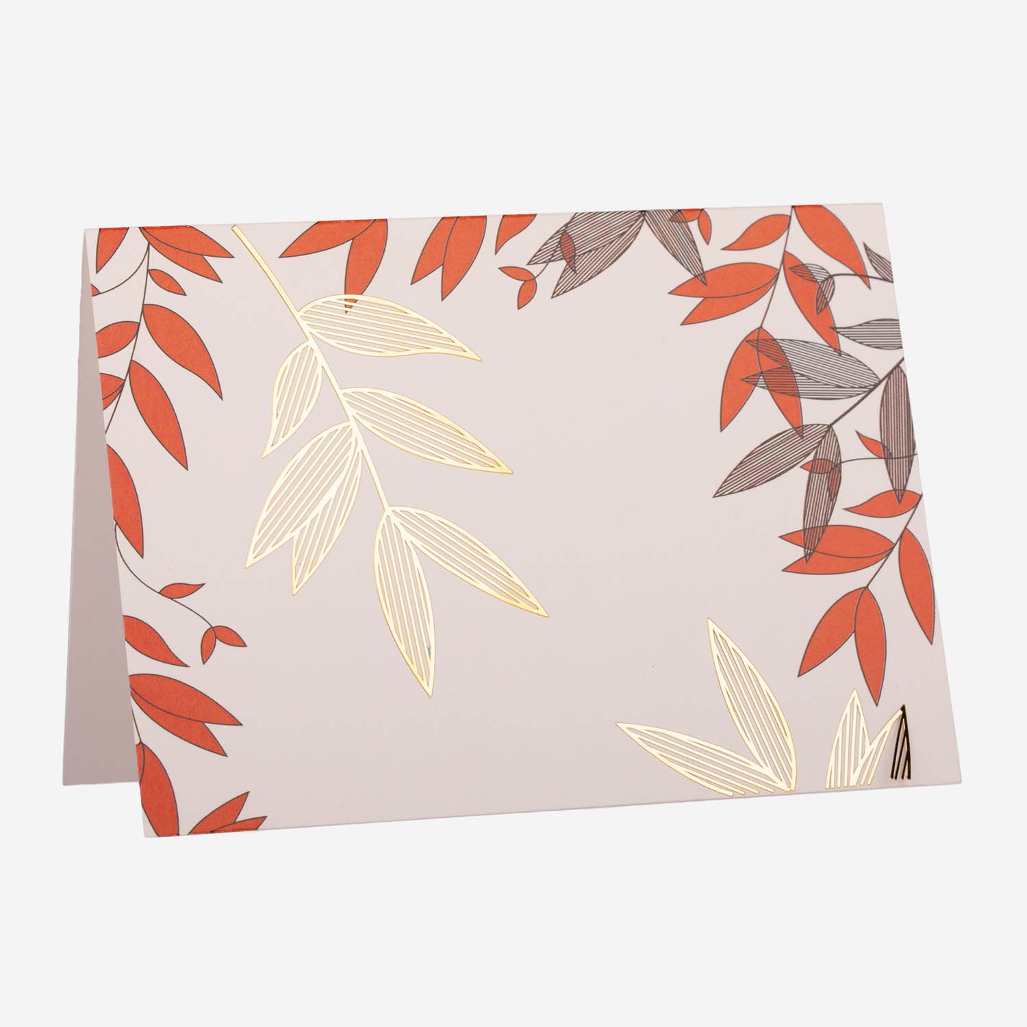 Leaf Foldable Card