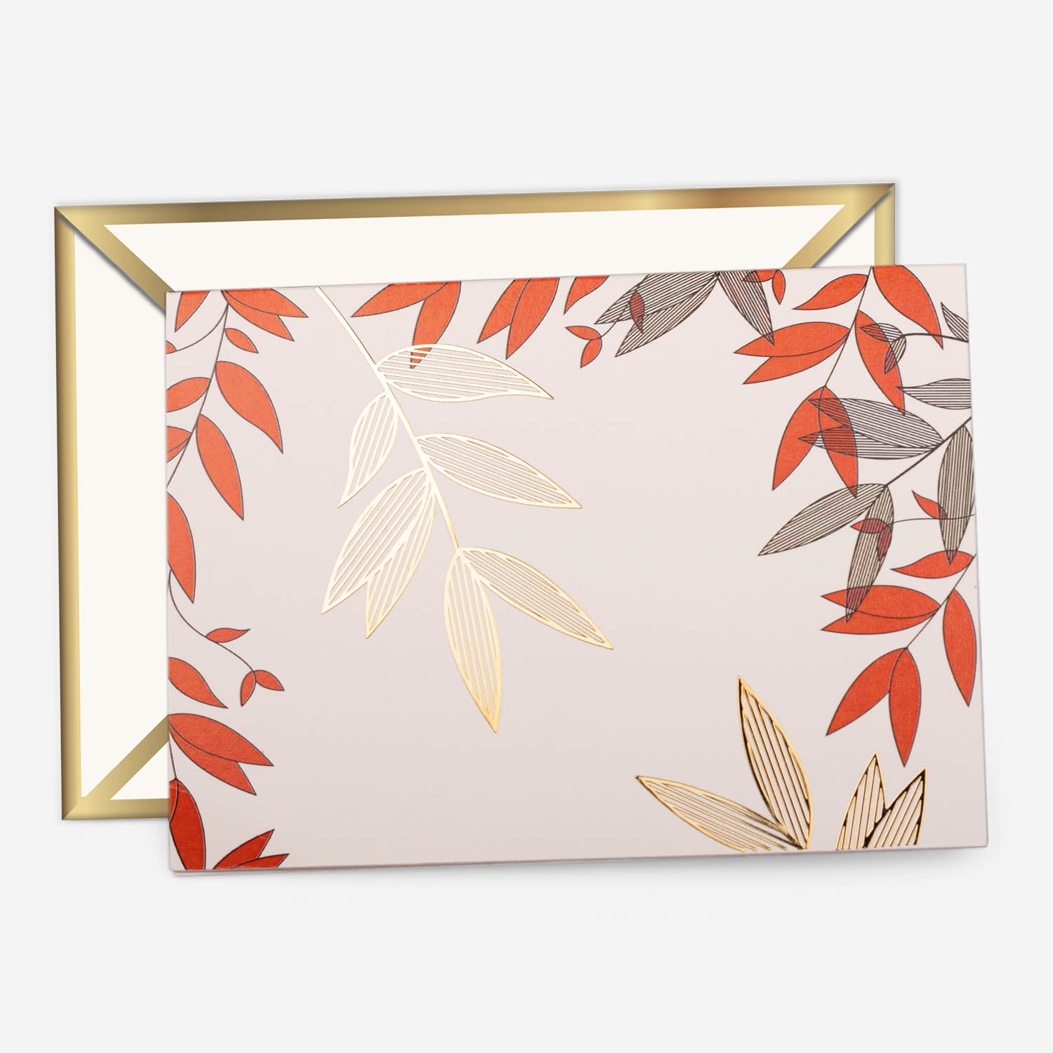 Leaf Foldable Card