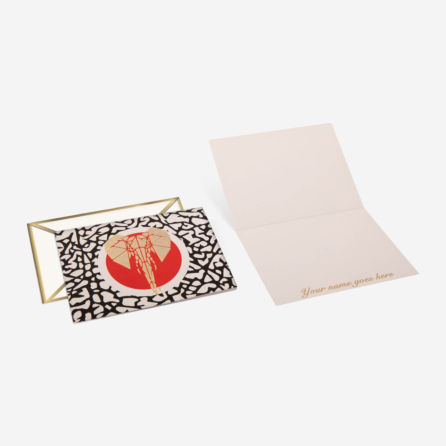 Elephant Foldable Card