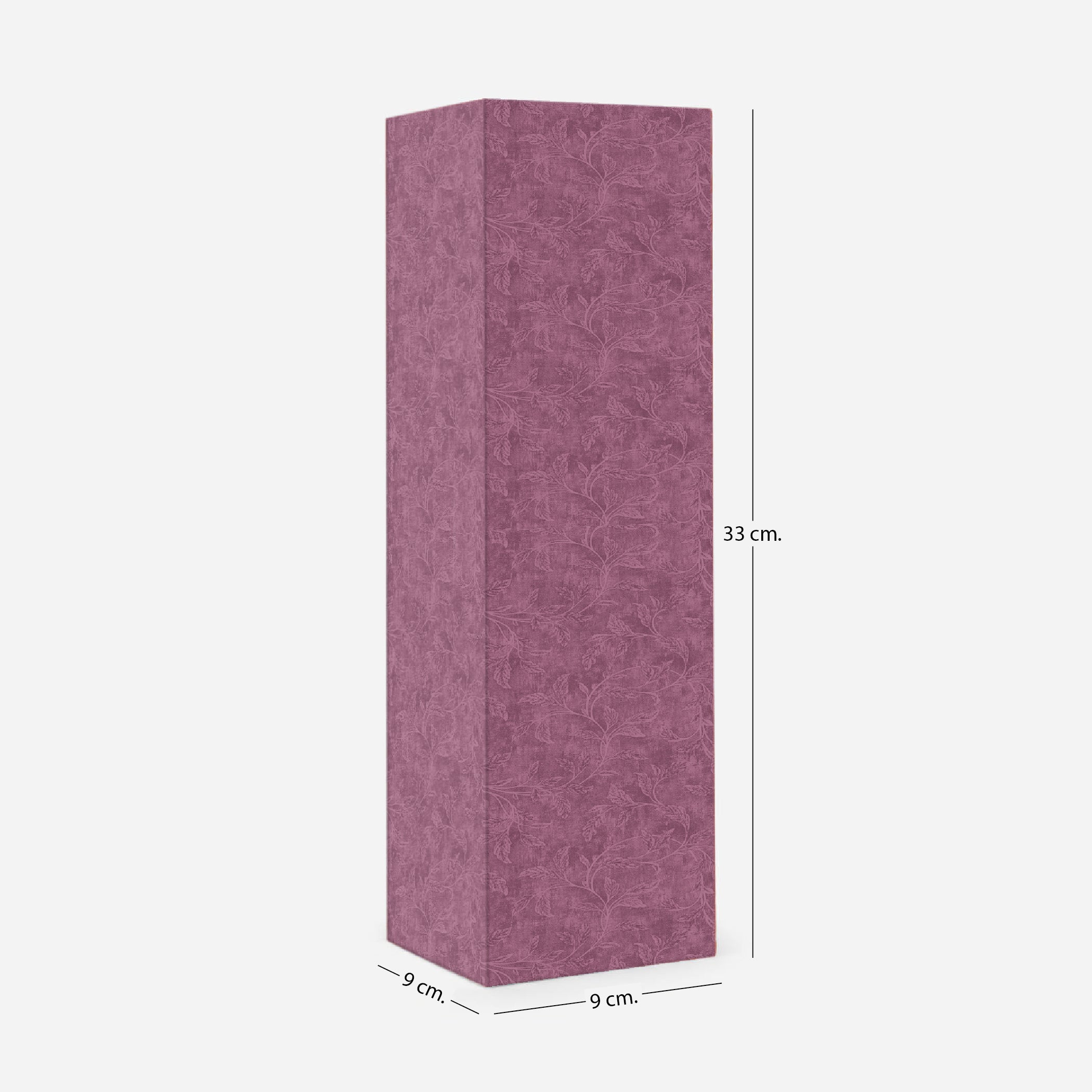 Vibrant Purple Foldable Wine Gift Box