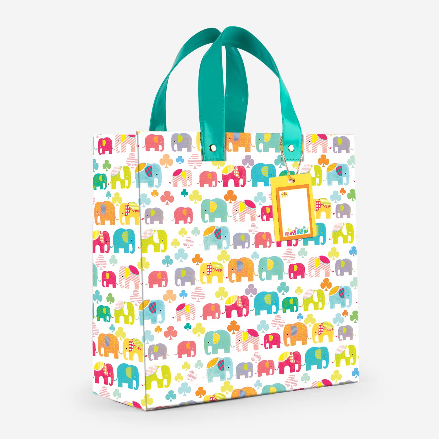 Colourful Elephant Gift Bag (M, L)