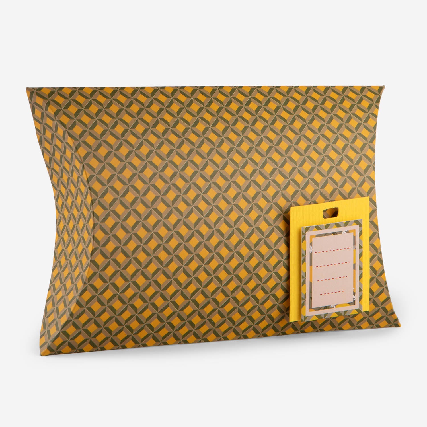 Elegant Monogram Pillow Box