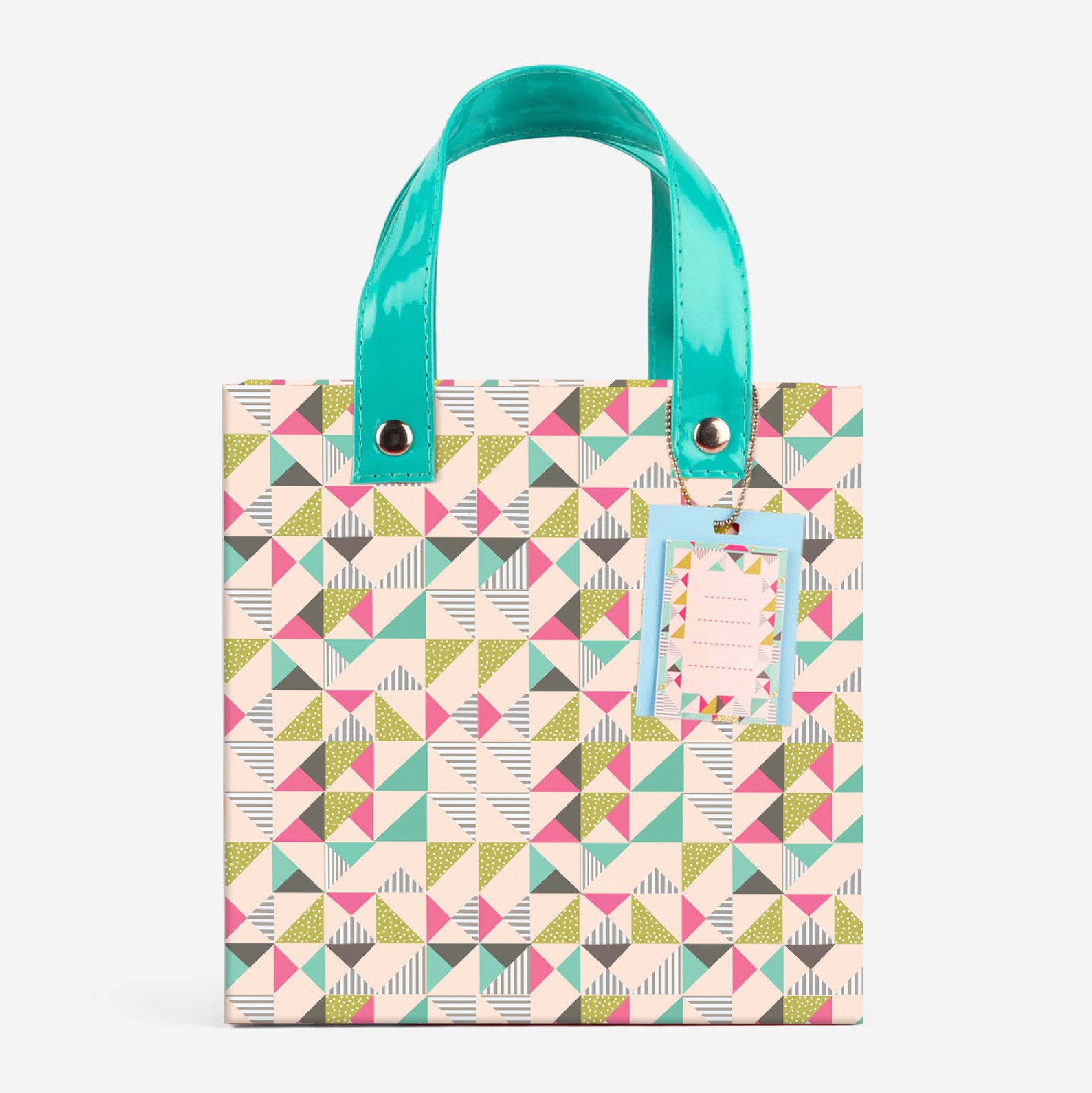 Prismatic Triangles Gift Bag (Small)