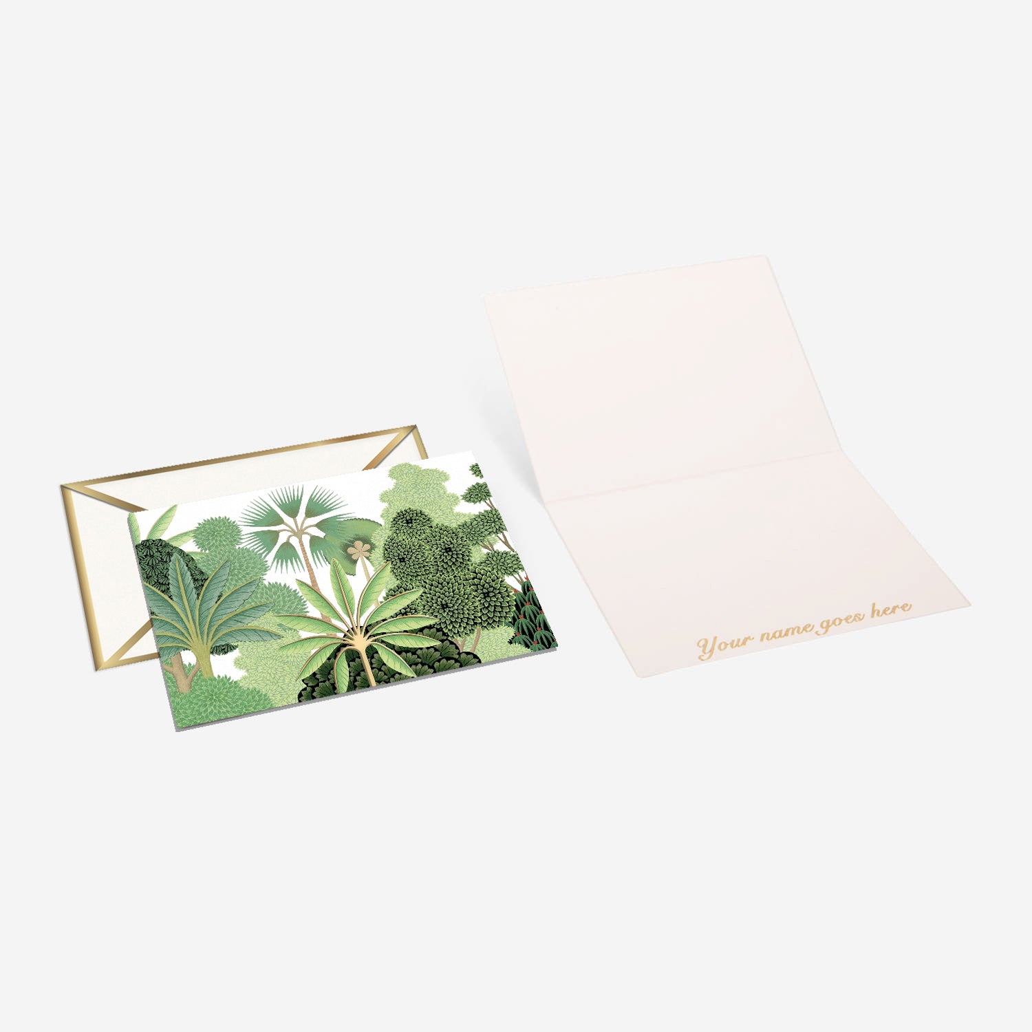Forest Delight Foldable Card